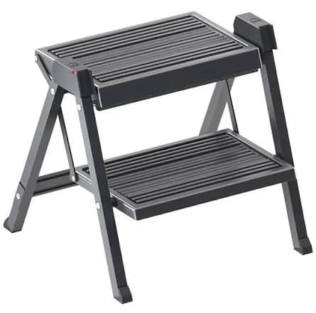 Folding step stool